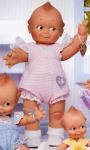 Effanbee - Kewpie - Romper Room - Pink Romper - кукла